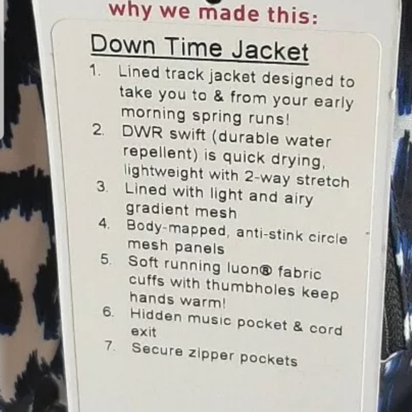 Lululemon  Run Will Power Jacket ! - Picture 15 of 15